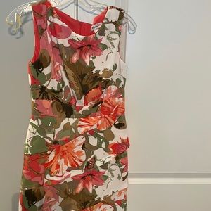 Dressbarn floral dress sz 4
